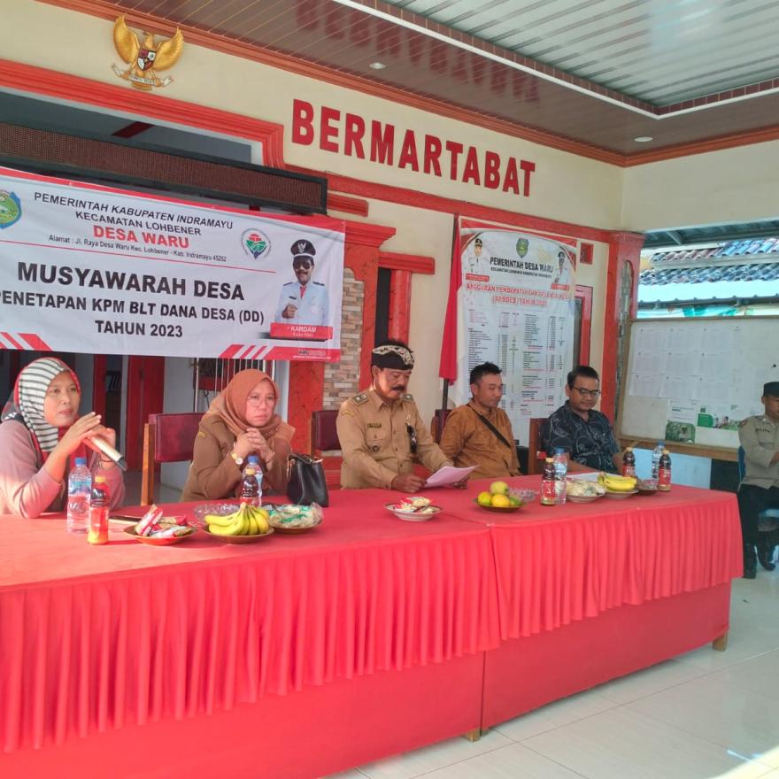 Musyawarah Desa Penerapan Dana BLT